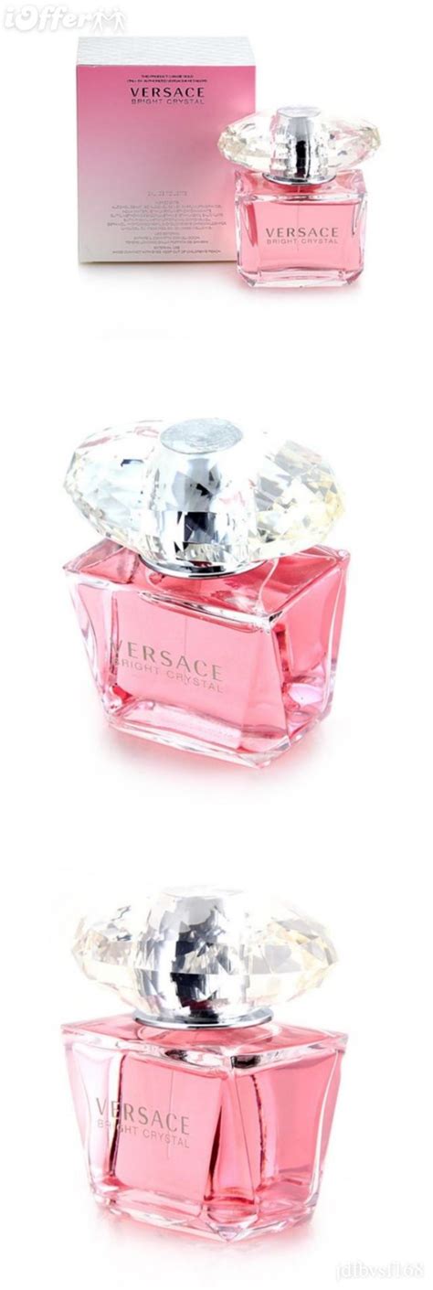 versace bottiglia rosa diamnati|versace crystal perfume.